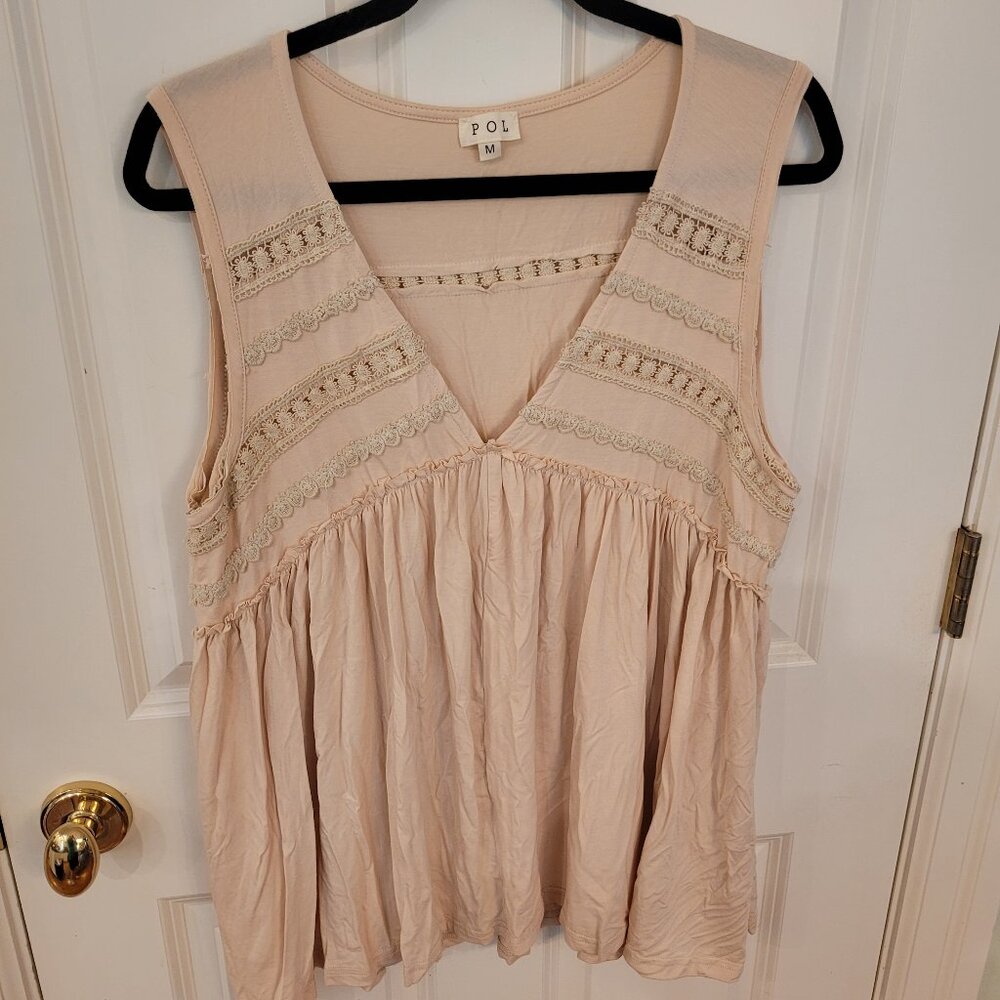 POL Sleevless Top. Size Medium